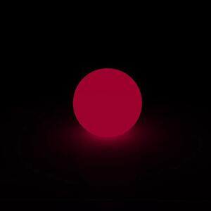 Lampada Sfera MOON per interno esterno 30cm colore Fragola lampada acquistabile separatamente
