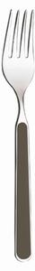 Forchette da Servizio vigogna Millenniun marca mepra lunghezza 25 cm acciaio e pvd 6 pezzi colore grigio