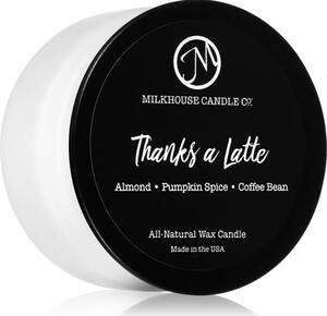 Milkhouse Candle Co. Creamery Thanks A Latte candela profumata Sampler Tin 42 g