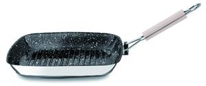 Bistecchiera Fantasia Pietra � cm. 28x28 Bianco