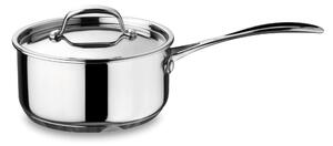 Casseruola Rotonda un manico �16xh10 cm con Coperchio inox GLAMOUR DIAMOND adatta all'induzione interno antiaderente