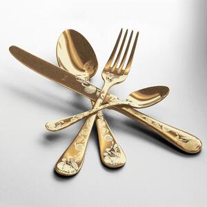 Servizio Posate 36 Pezzi LUXURY ART MEPRA Limited Edition ICE ORO Opaco