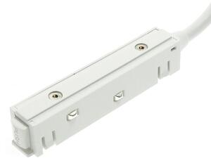 Connettore per Alimentatore esterno Binario magnetico 16mm Bianco con cavo M LEDME