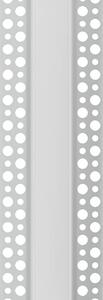 Profilo da incasso per Cartongesso in Alluminio per doppia striscia LED Selezionare la lunghezza 2 Metri