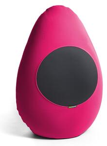 Pouf in microfibra elastica traspirante X-Drop 70x40xh140 cm colore Fucsia