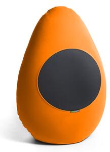 Pouf in microfibra elastica traspirante X-Drop 70x40xh140 cm colore Arancio