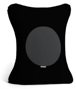 Pouf in microfibra elastica traspirante X-Five 120x140xh40 cm 5 posizioni Nero