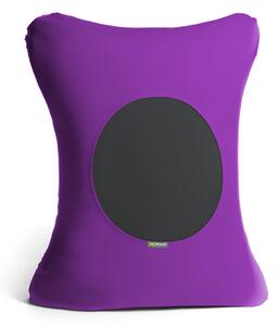 Pouf in microfibra elastica traspirante X-Five 120x140xh40 cm 5 posizioni Purple