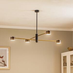 Eko-Light Cross Gold plafoniera, 4 lampadine