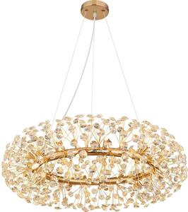 Globo 64135H3 - Lampadario di cristallo LED a sospensione con catena KATRINA 20xG9/3,5W/230V