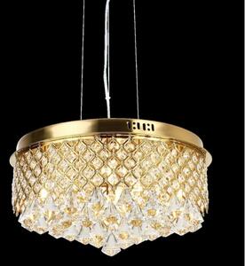 Lampadario a sospensione con filo AMAPOLI 7xG9/28W/230V diametro 45 cm oro
