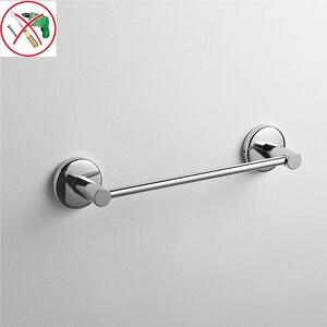 Maniglione Porta asciugamano da BAGNO Idra 30x6,5xh5,5 cm in finitura cromo lucido fissaggio con adesivo 3 M
