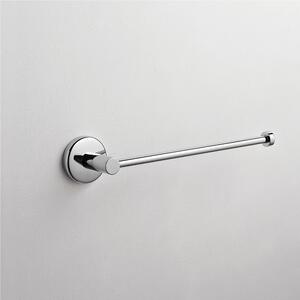 Porta asciugamano da bidet Idra 28x6,5xh5,5 cm in finitura cromo lucido fissaggio a viti bagno galvanico di oltre 22 micron inalterabile nel tempo