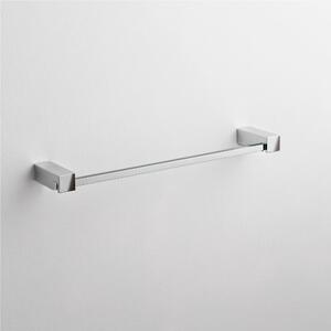 Maniglione Porta asciugamano da BAGNO CIRPO 30x6xh2 cm in finitura cromo lucido fissaggio a viti bagno galvanico di oltre 22 micron inalterabile nel tempo