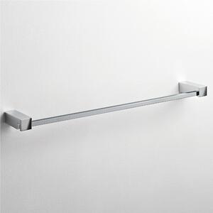 Maniglione Porta asciugamano da BAGNO CIRPO 40x6xh2 cm in finitura cromo lucido fissaggio a viti bagno galvanico di oltre 22 micron inalterabile nel tempo