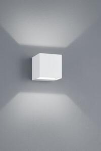 Applique a parete 3 led cubo bianca adaja 226860231