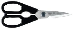 Forbice da cucina leggera e versatile smontabile manico plastica cm 20 Utensile dalla linea ergonomica e leggera manico in plastica nero