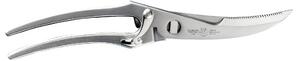 Trinciapollo in acciaio inox Forgiato smontabile cm 24 Utensile forgiato in solido acciaio inox adatto all'uso prefessionale
