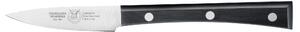 Coltello cucina cm 8, colore nero, manico in resina acetalica nera