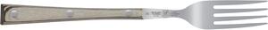 Forchetta da tavola in acciaio inox 18/10 colore nocciola, manico in paperstone 206 mm perfetto per tavola cucina