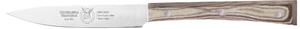 Coltello cucina cm 11, colore nocciola, manico in paperstone