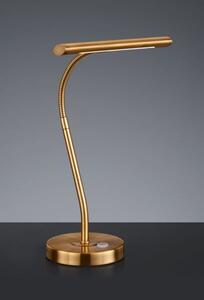 Lampada da tavolo acciaio flessibile curtis 579790104 antichizzato