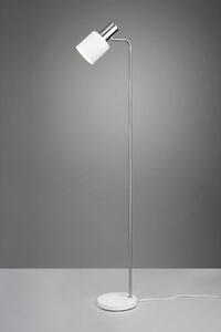 Lampada adam h.150cm metallo acciaio e bianco r41041031