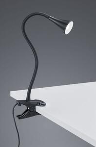 Lampada a morsetto viper led flessibile con pinza nera r22398102