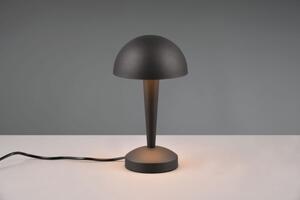 Lampada da tavolo canaria metallo nero e oro r59561180