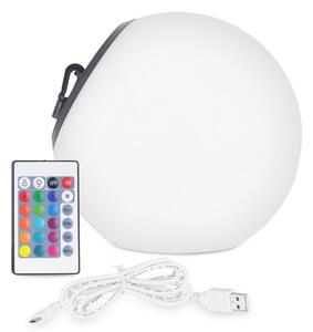 Top Light BALL RGB +TC - Lampada solare LED RGB dimmerabile LED/1,2W/3,7V IP44