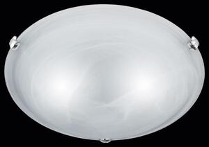 Plafoniera alabastro bianco diametro 40 adrian 6105021-01
