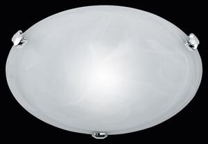 Plafoniera alabastro bianco diametro 30 adrian 6105011-01