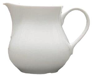 Lattiera In porcellana bianca 7,5xh8 cm - CL15 modello TRENTO in lavastoviglie