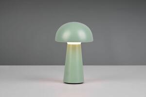 Lampada lennon ricaricable con usb h. 21,5cm ip44 verde r52176149