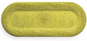 Vassoietto Sandwich rettangolare Mono 38x16 cm certificato per l'uso alimentare giallo