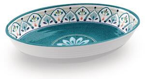 Risottiera ovale in melamina Rabat 33x22xh6,5 cm certificato per l'uso alimentare