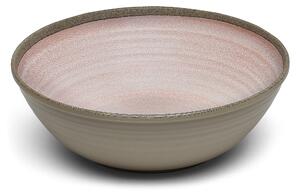 Insalatiera in Melamina Centro tavola Renna Rosa Grande � 31xh8 cm certificato per l'uso alimentare colore Rosa
