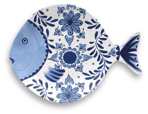 Vassoio pesce in melamina Santorini 29,7x22,2 cm certificato per l'uso alimentare