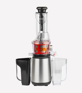 Estrattore di succo Tubo Extra Large, 60 giri/min, Spremitura Lenta, 20,6x12xh 54 cm - Peso 6,2 Kg 1L, 400W Acciaio Inox, BPA Free