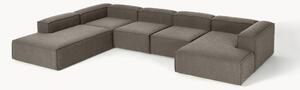 Divano XL componibile in bouclé Lennon
