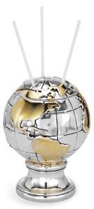Profumatore Argento e Oro MAPPAMODO h 13 cm per cresima e comunione in scatola regalo , bomboniera