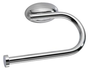 Portarotolo di carta igienica in ottone Cromato16x8xh9 cm Linea Duemila Plus in ottone cromato Garantito 5 anni finitura inox lucido