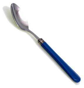 Cucchiaino da Caff� modello Giulieta Set di 6 cucchiaini in acciaio 18.10 AISI430 Lunghezza 14,5 cm manico in PBT lavabile in lavastoviglie Blu