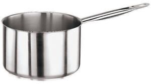 Casseruola Alta 1 Manico Cm 12 Serie 1000 Inox, Lt 0,8 - peso 0,43 kg