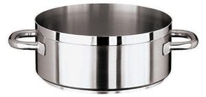 Casseruola Bassa 2 Maniglie Cm 16 Serie 1100 Inox, Lt 1,3 - peso 0,84 kg