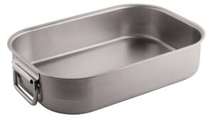 Tegame Rettangolare M/Snodate Cm 45 Inox Pesante, peso 3,99 kg
