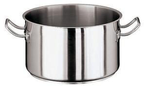 Casseruola Alta 2 Maniglie Cm 18 Serie 2000 Inox, Lt 2,7 - peso 1,09 kg