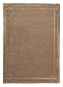 Tappeto marrone in lana tessuto a mano 200x290 cm Gatsby – Flair Rugs