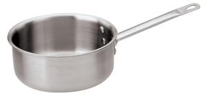 Casseruola Mezza Alta 1 Manico Cm 16 Serie 2500 3-Ply Inox-Alluminio-Inox, peso 0,68 kg