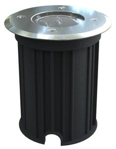 Incasso terra lampadari bartalini inran r gu10 led ip65 acciaio vetro - Lampadari Bartalini Gesso